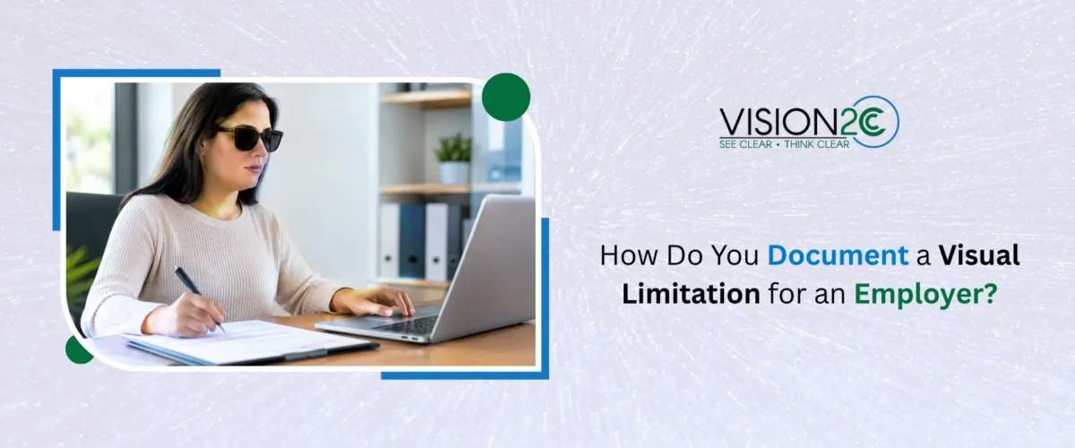 Document a Visual Limitation for an Employer